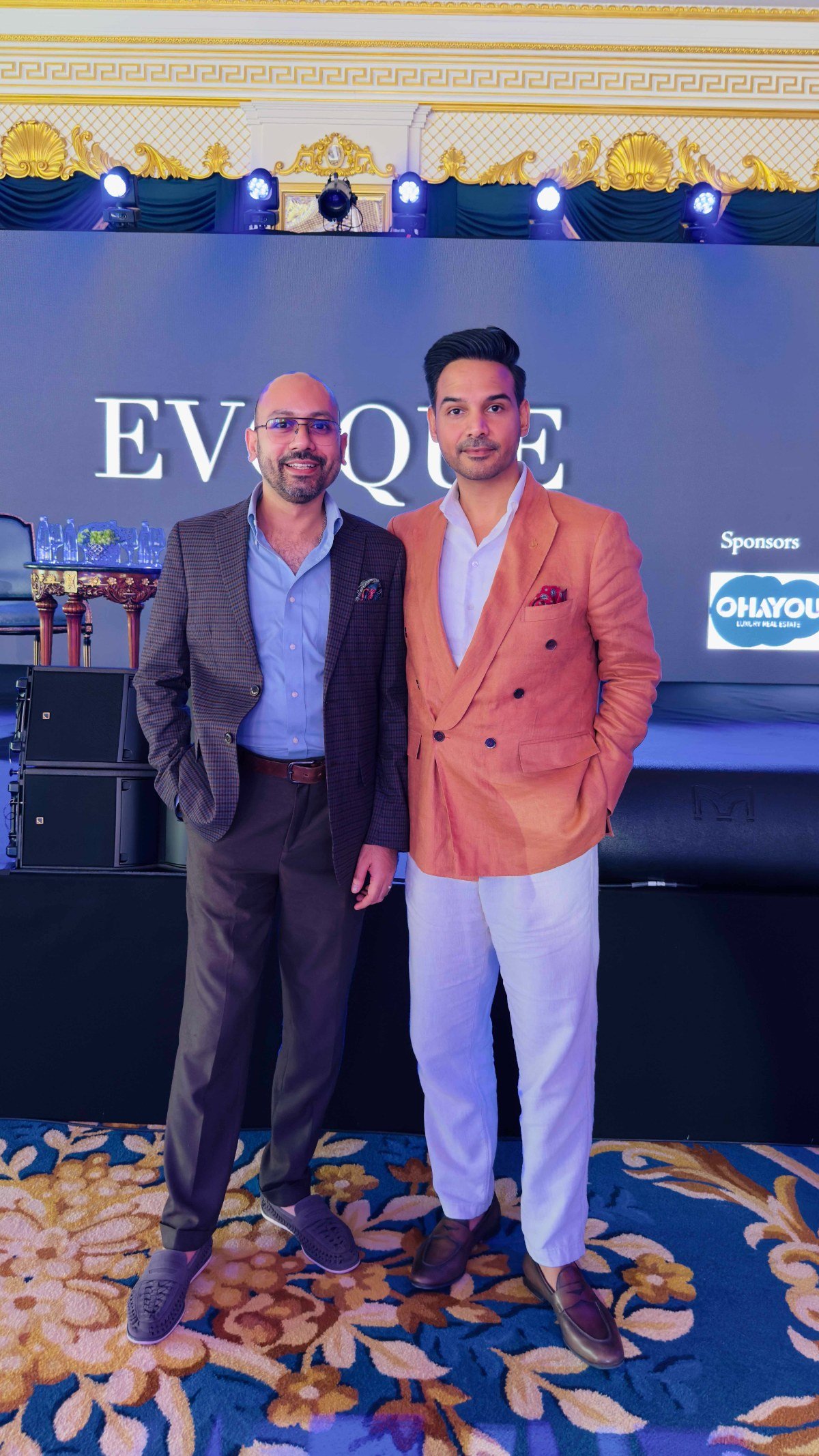 Guests on stage at the Evoque Magazine event covered by Endorse Media