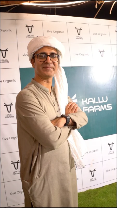 Guest at the Kallu Farms launch event in Pakistan