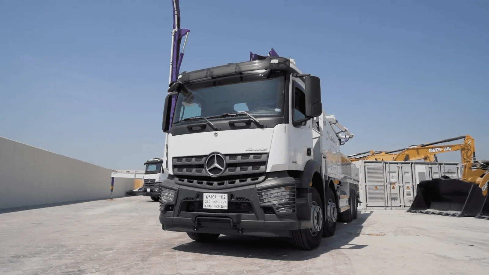 Mercedes-Benz Arocs truck campaign for Gargash Group, video production by Endorse Media