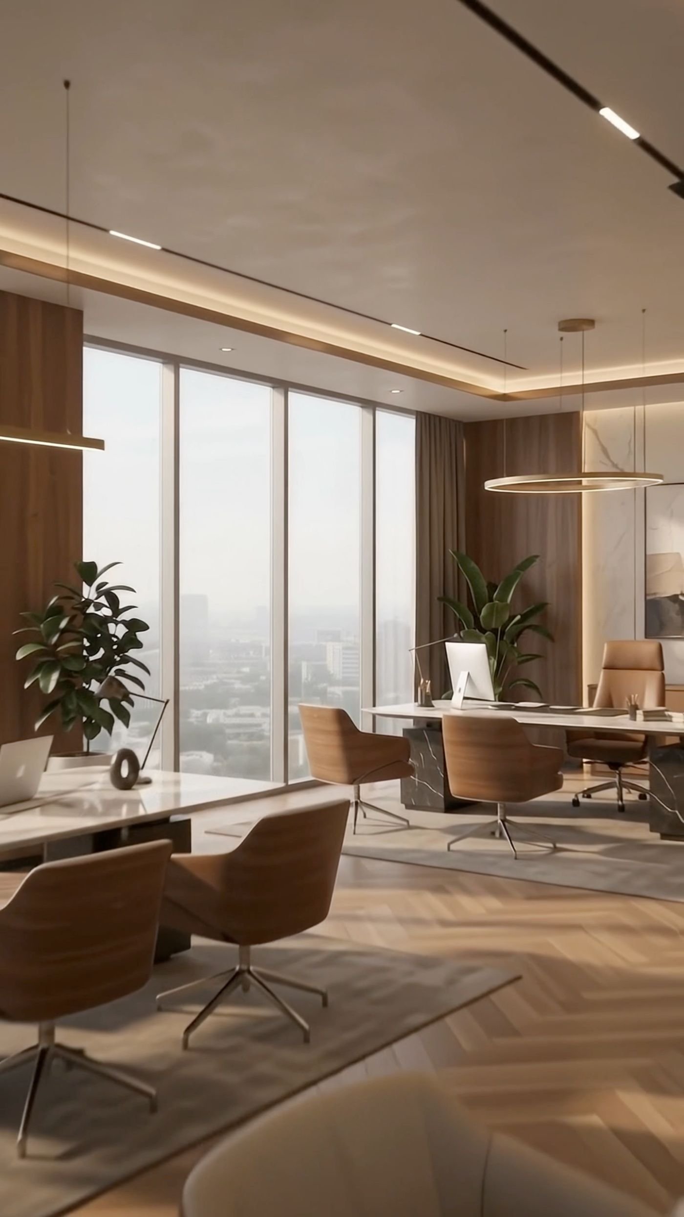 Sky5 DHA Phase 4 commercial office interior render